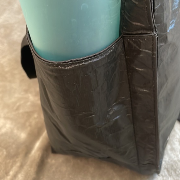 DuPont Tyvek Black Waterproof Backpack Bag Dry Bag Backpack Rare - Picture 4 of 16